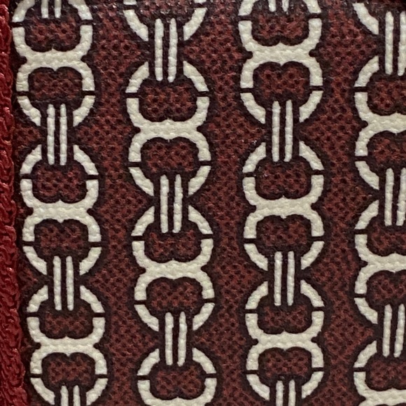 Tory Burch Gemini Link Canvas Wristlet - Picture 5 of 9